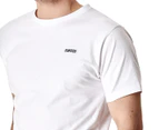 ELWD Workwear Men's Corp Tee / T-Shirt / Tshirt - White/Black