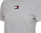Tommy Hilfiger Women's Veronica Flag Tee / T-Shirt / Tshirt - Grey Heather