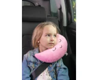 Benbat Mooni Travel Pillow - Pink