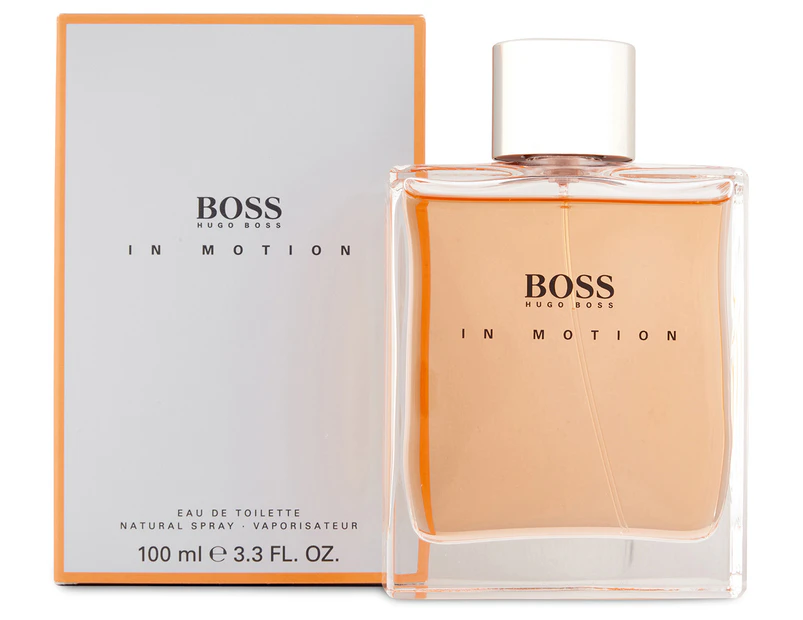 Hugo Boss In Motion Mens Designer Fragrance Spray 100ml Eau De Toilette