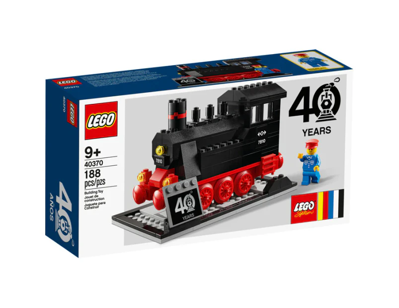 LEGO 40370 - Trains 40th Anniversary Set