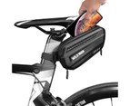 Wild Man Es7 After The End Of Mountain Bicycle Saddle Package Hard Road Riding Bike Tail Bag Packet- Black