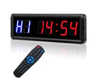 TODO 1.5" Digital Countdown Timer LED Interval Timer Clock Remote crossfit Gym MMA Fitness