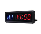 TODO 1.5" Digital Countdown Timer LED Interval Timer Clock Remote crossfit Gym MMA Fitness