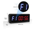 TODO 1.5" Digital Countdown Timer LED Interval Timer Clock Remote crossfit Gym MMA Fitness