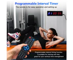 TODO 1.5" Digital Countdown Timer LED Interval Timer Clock Remote crossfit Gym MMA Fitness