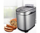 TODO Stainless Steel Bread Maker 13 Programs Menu 550W Power Fruit Nut Dispenser Keep Warm Function