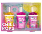 Chill Pops Milkshake Lip Balm 3pk