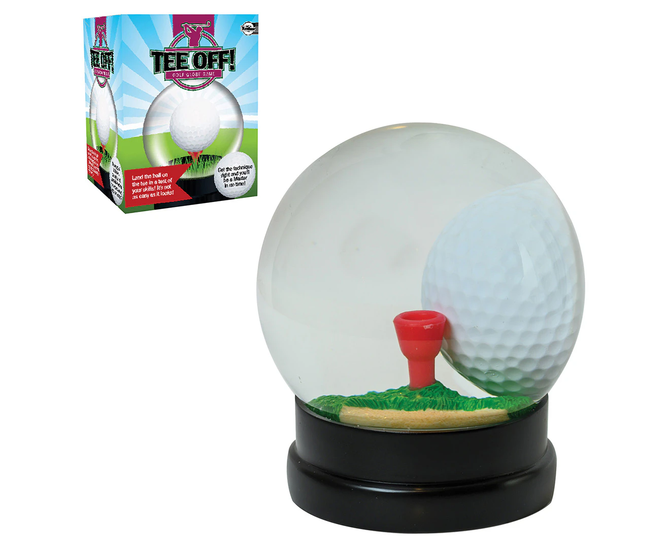 Funtime Tee Off Golf Water Globe Family Game Problem Solving/Skill Challenge