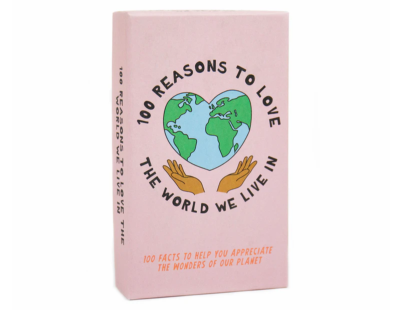 Gift Republic 100 Reasons to Love the World We Live In Inspirational Cards