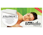 The Original Bambillo 8 in 1 Pillow - White