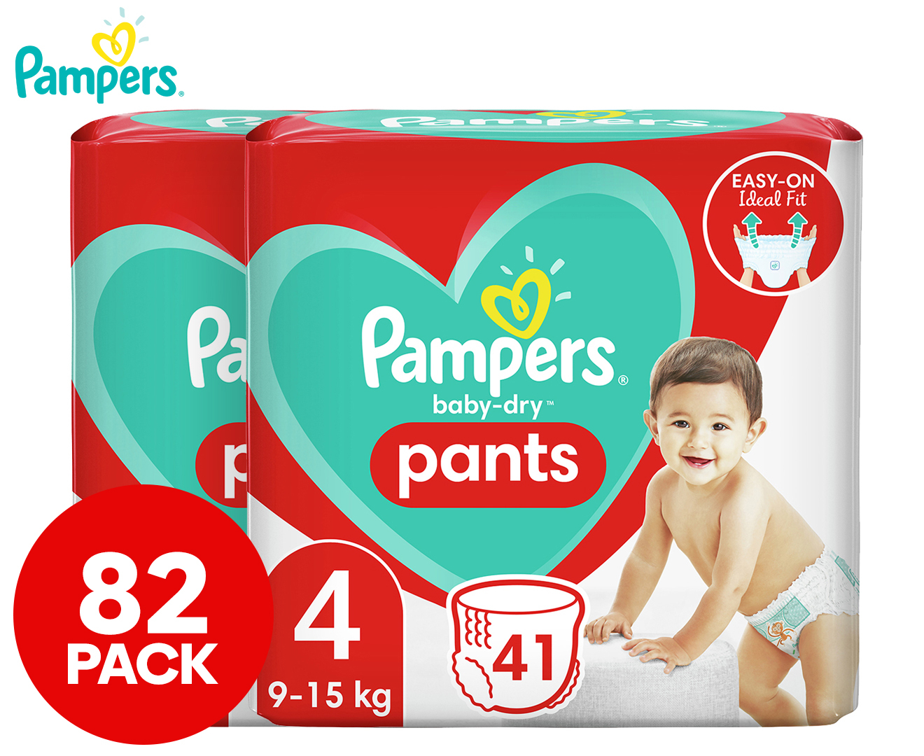 Pampers Baby-Dry Night Pants Size 4 | Waitrose & Partners