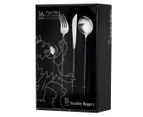 Stanley Rogers 16-Piece Piper Black Cutlery Set