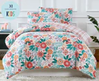 Daniel Brighton Kids Frankie Washed Cotton Bed Quilt Cover Set - Multi