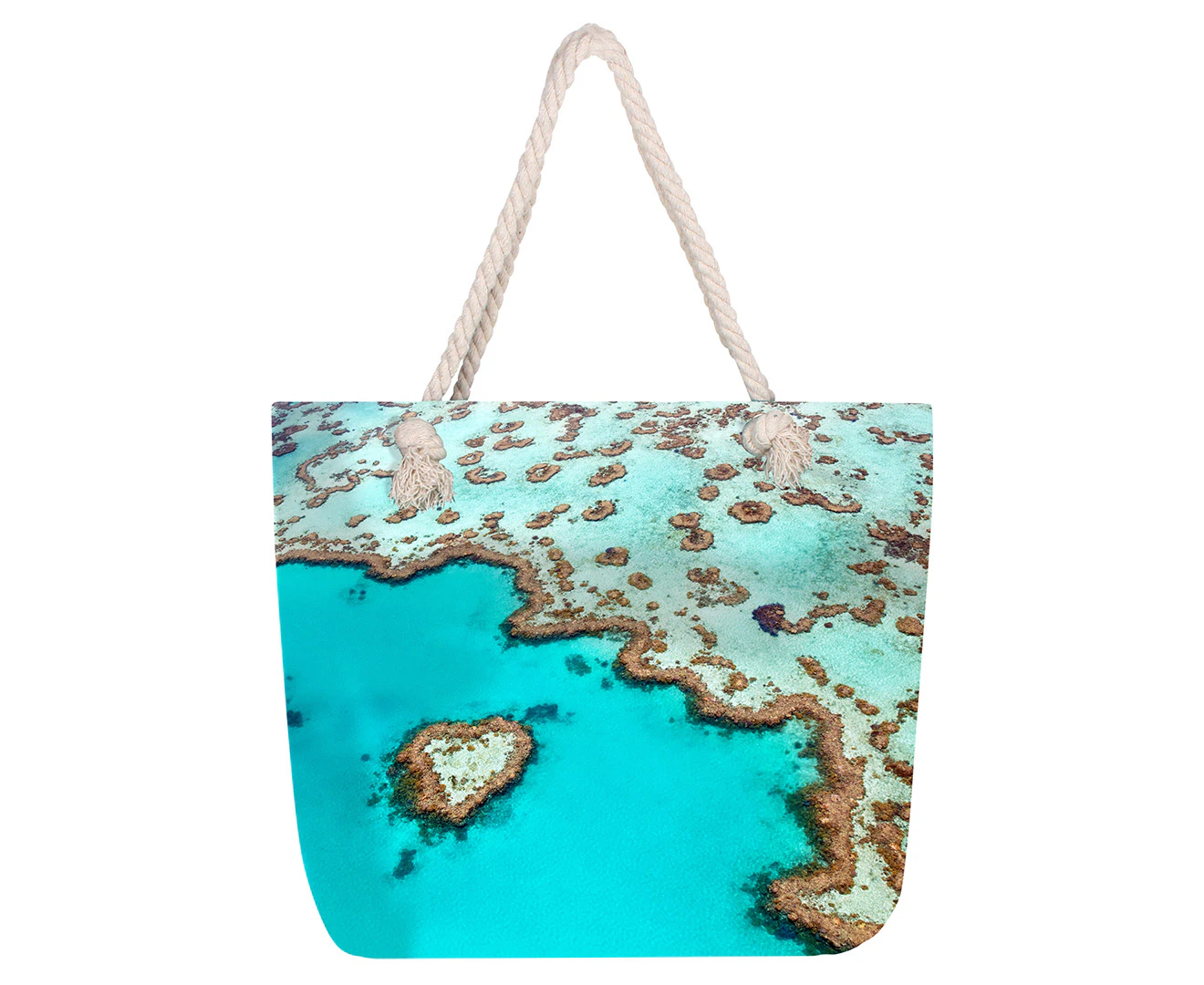 Good Vibes Inner Zip Beach Bag - Great Barrier Reef