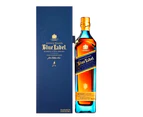 Personalised Johnnie Walker Blue Label Scotch Whisky 700ml.