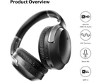Avantree Aria Pro Certified aptX-HD Hifi Audio Bluetooth 5.0 Active Noise Cancelling Headphones 24bit