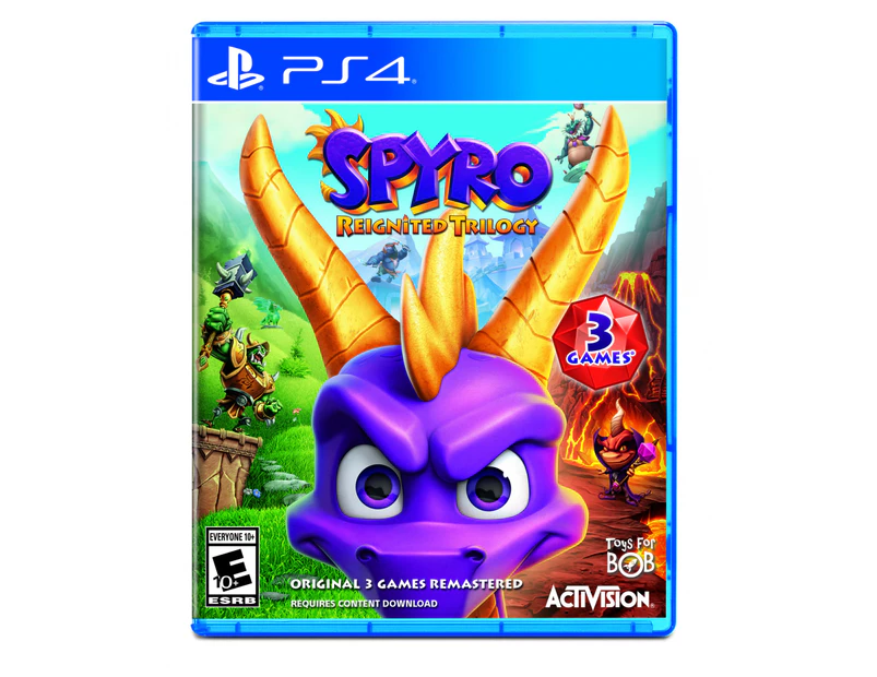 Spyro Reignited Trilogy, Activision, PlayStation 4, 047875882379
