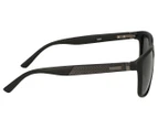 Winstonne Men's Owen Polarised Sunglasses - Matte Black/Grey