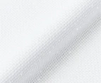 DMC 14ct Charles Craft Iridescent Aida Needlework Fabric - White