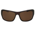 Dirty Dog Men's Circuit Polarised Sunglasses - Black/Brown