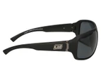 Dirty Dog Men's Hammer Polarised Sunglasses - Satin Black