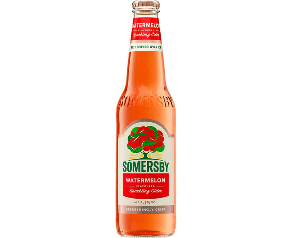 Somersby Watermelon Cider Bottles (10X330ML)