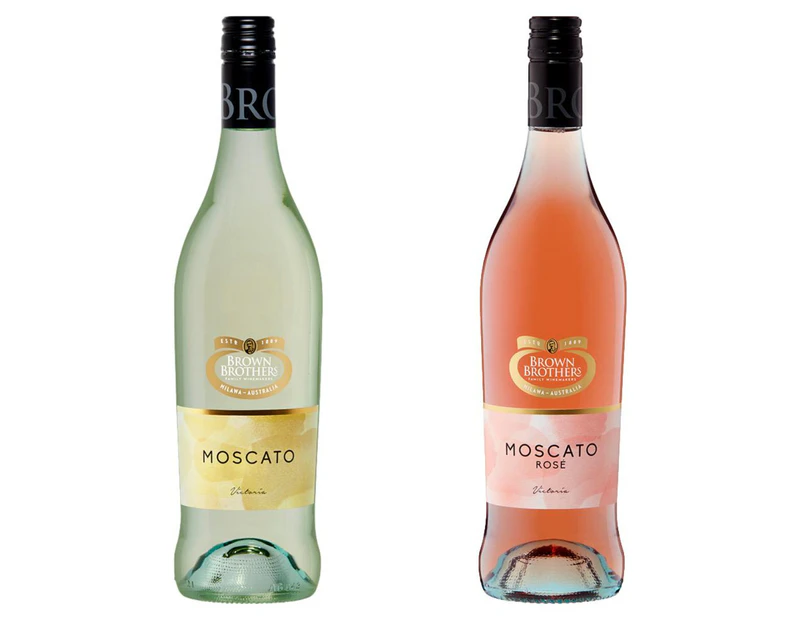 Brown Brothers Moscato & Moscato Ros (6X750ML)