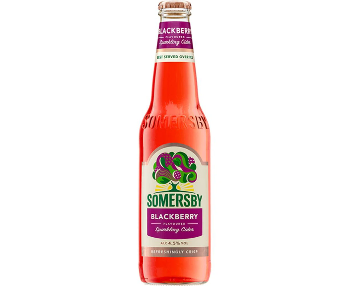 Somersby Blackberry Cider Bottles (10X330ML)