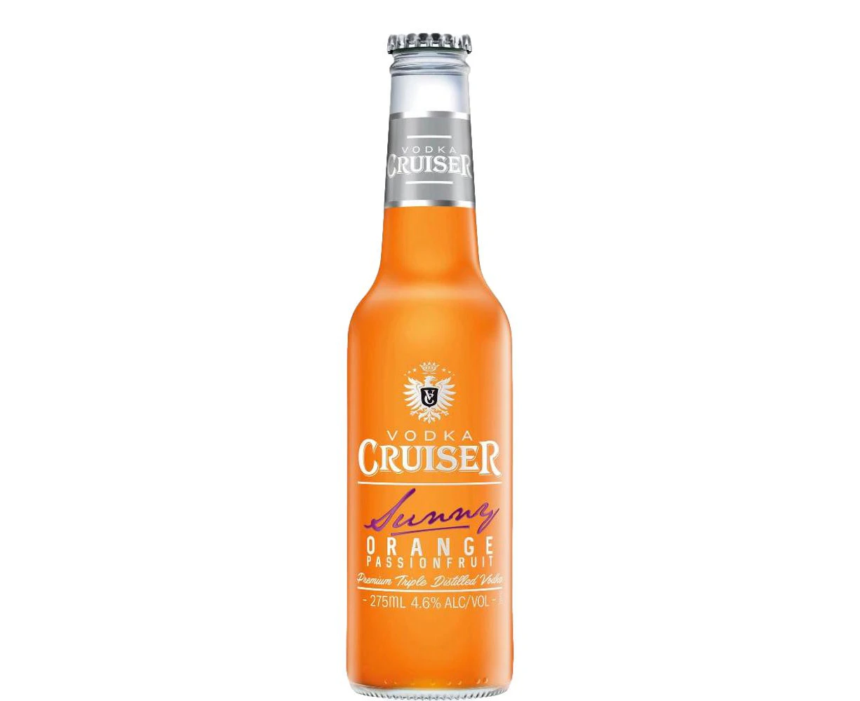 Vodka Cruiser Sunny Orange Passionfruit (10X275ML)