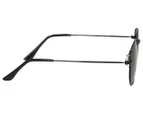 Winstonne Men's Theodore Polarised Sunglasses - Black/Grey