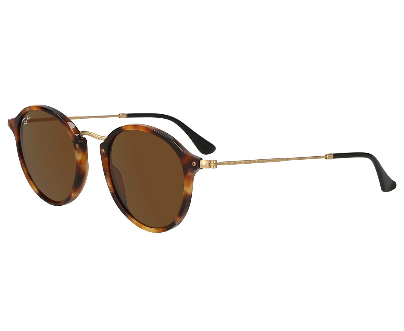 Ray-Ban Round Fleck RB2447 Sunglasses - Tortoise/Brown