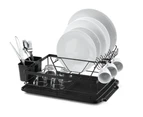 Friter 2 Tier Dish Drainer Rack With Cutlery Holder