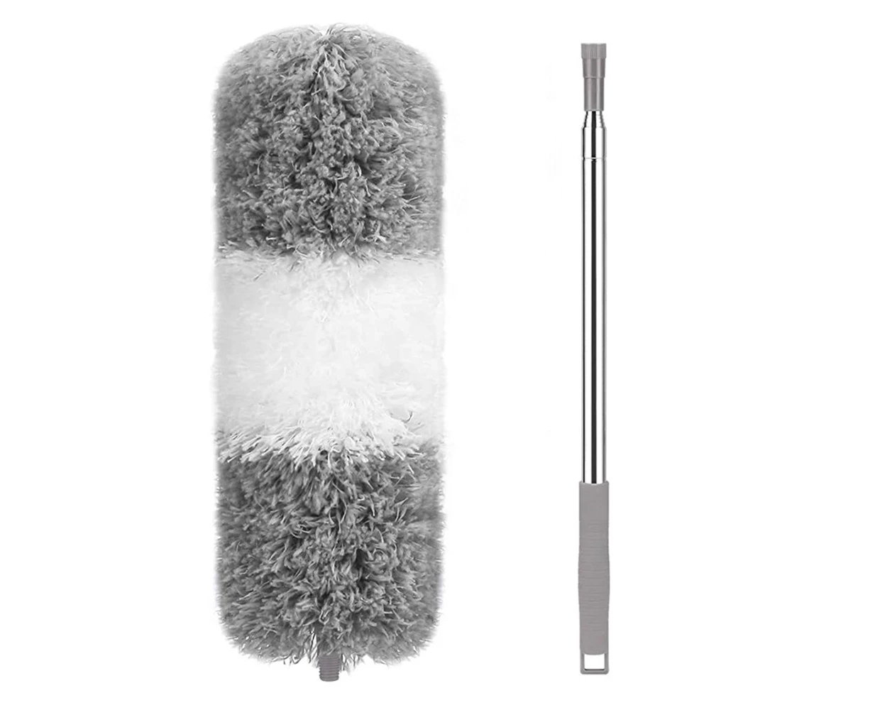 Extendable Microfiber Duster Telescoping Stainless Steel Pole 220cm