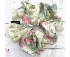 Queen Goddess OVERSIZED Scrunchies - The Delicate Series - Royal Jade