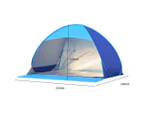 Mountview Pop Up Tent Camping Beach Tents 2 3 Person Hiking Portable Shelter