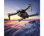 LS-XT6 4K Double Camera Foldable RC Quadcopter Mini Drone Remote Control Aircraft Carry Bag