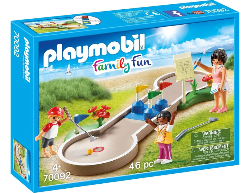 Playmobil Family Fun Mini Golf Playset 70092