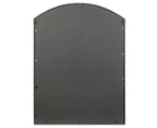 Cooper & Co. 80cm Marais Arch Top Iron Mirror - Black