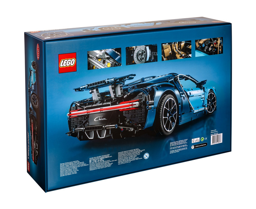 Bugatti Bolide Agile Blue 42162, Technic™