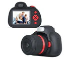 High Quality Kids Digital Camera Perfect Size Multi Fun 2.4 inch IPS screen Kids 6 Filters 30 Frames 32G - Black