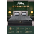 Bedra Queen Mattress Bed Mattress 3D Mesh Fabric Firm Foam Spring 22cm 7 zone