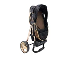 Ibiyaya Monarch Premium Pet Jogger Stroller, Luxury Gold