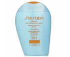 Shiseido Ultimate Sun Protection Lotion WetForce For Face & Body SPF 50+ - For Sensitive Skin & Children 11954 100ml/3.3oz