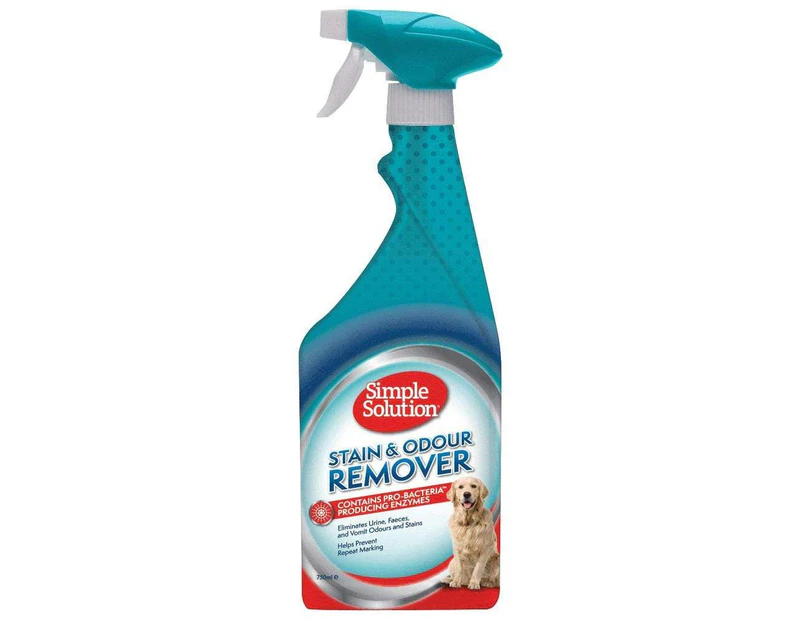 Simple Solution Dog Stain & Odour Remover Spray, Original 750ml