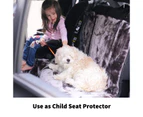 Sling Guard Luxury Dog Car Seat Cover, Reversible Car Hammock