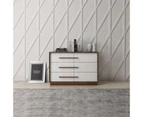 Ester Chest of 6 Drawers- Columbia/White