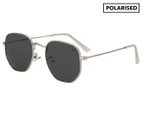 Winstonne Men's Theodore Polarised Sunglasses - Silver/Grey