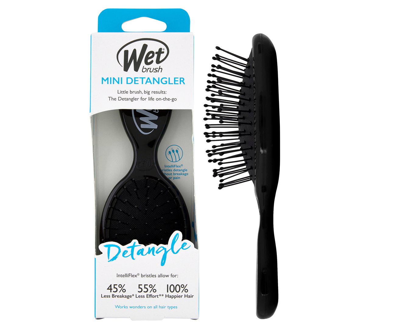 Wet Brush Original Detangler Brush, Black