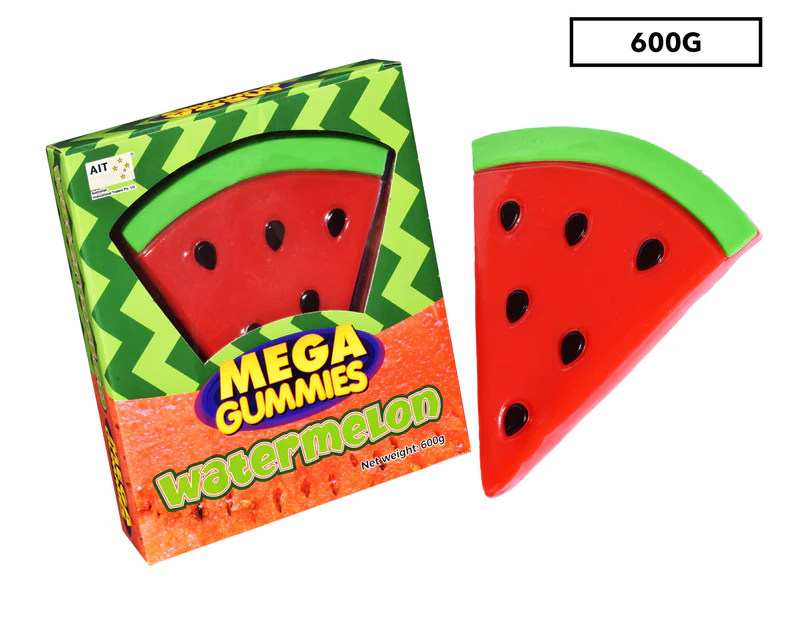 Mega Gummies Watermelon Slice 600g